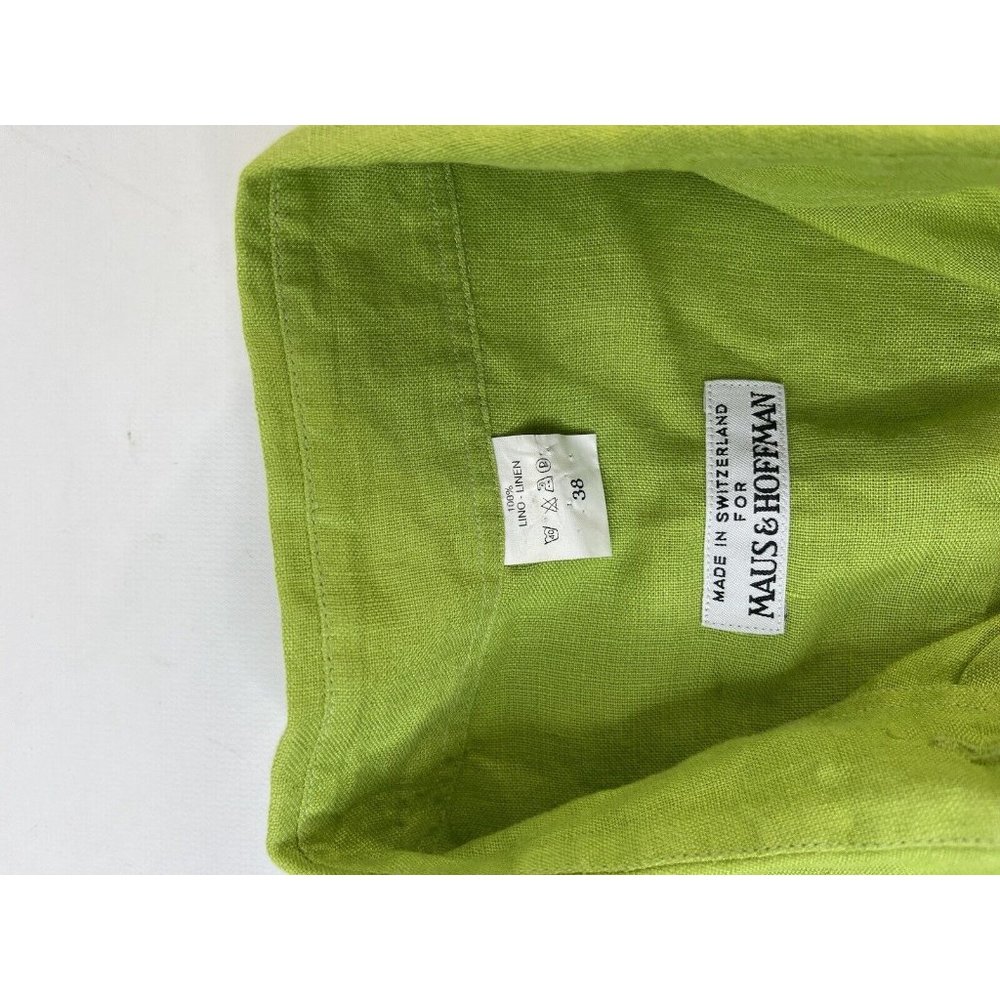 Maus & Hoffman Linen Collared Button Shirt - image 2